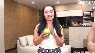 CARNE DEL MERCADO - 18 Hispanic Wants It Deep Into Her Cunt
