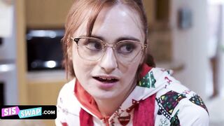 Vulgar Studs Surprise Their Stepsisters With Their Cocks
