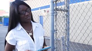 Dyke Kay Love and Ana Foxxx are great african skinned