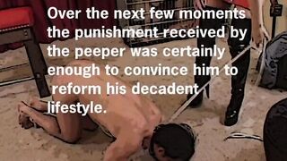 Horny dark haired controls huge dicked submissive then gets her