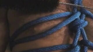 Freaky chinese domina uses electricity and whips on slave white beauty