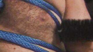 Freaky chinese domina uses electricity and whips on slave white beauty