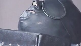 Older domina pours Cutie wax on guy's nuts and dick