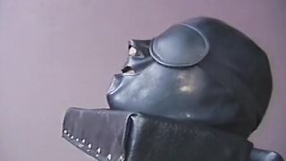 Older domina pours Cutie wax on guy's nuts and dick
