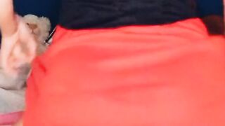 Red Ride Hood fucks herself with a vibrator