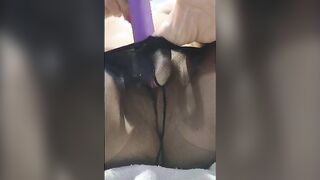 Fiance has a new sex toy - cum on booty