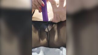 Fiance has a new sex toy - cum on booty
