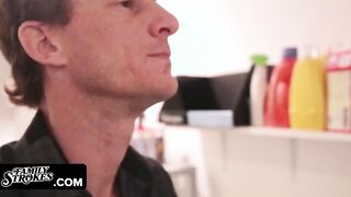 Perv Man Gets Turned On From Sniffing His Stepdaughters Lingerie