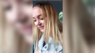 Goddess Teenagers Hottie NIKOLE NASH Squirts during Outside Art Session