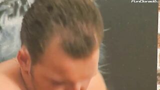 notgeiler Musiklehrer musiziert mit seinem Zauberstab
