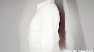 SUPERBE - Petite Teenagers Victoria Garin Gets Naked Nude