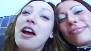 19 Yo Lynx and her first ever anal with a double penetration