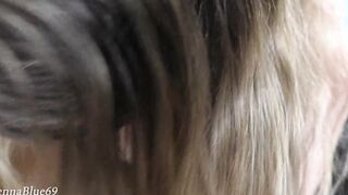 Long Booty Jenna Blue Anal Nailed inside Mini Skirt - Crazy milf!