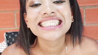 This women indulges with feet bdsm and JOI