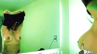 Bae inked Hispanic fucks Dukes Dollz Sex Vibrator