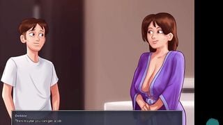 SUMMERTIME SAGA #71 • Inside bed with a divine mom
