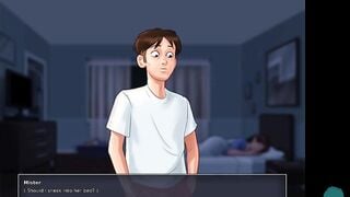 SUMMERTIME SAGA #71 • Inside bed with a divine mom
