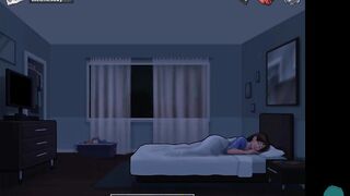 SUMMERTIME SAGA #71 • Inside bed with a divine mom