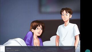SUMMERTIME SAGA #71 • Inside bed with a divine mom