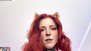 Submissive Kitsune Blows Sweetly, Lets Rough Screwed Herself and Satisfies Her Master Inside Every Way