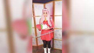 Zerotwo Christmas cosplay