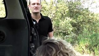 Blonde 18 Year Old Has Anal Sex And Double Penetration
