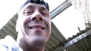 Outdoor Teenage Cindy Sun offer Rob Diesel anal sex and
