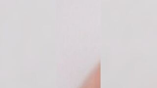 Chocolate bitch with nice hooters ride a thick white dick