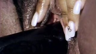 Ebony lesbians are hiding 1's naked bodies inside the tank cut