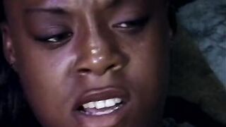 Ebony lesbians are hiding 1's naked bodies inside the tank cut