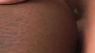 Long white penis drilled big tit african