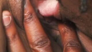 Fantastic big boobed african takes penis in tight soak twat