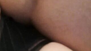 Fiance Making Bitch Cowgirl Her Strap-On, Gaping Her Tight Hole