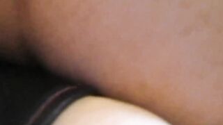 Fiance Making Bitch Cowgirl Her Strap-On, Gaping Her Tight Hole