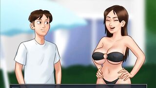 SUMMERTIME SAGA- 18 & Milf Got Plowed.