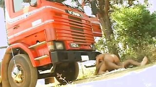 Latin whore gets on top of thick ebony dick
