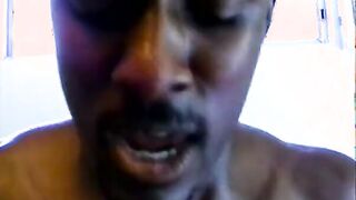 African penis is blown rough by black hot