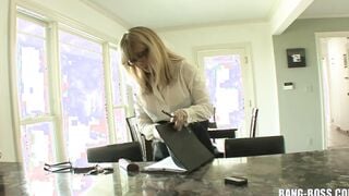 OMG! My Step Aunt caught me jerking off and wants to screwed! TABOO