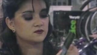 Armed bitch gets her pussy eaten and screwed by a turned on dude