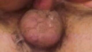 Black Bae gets fucked and creamed by white stud into bed
