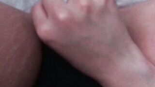 touching my twat