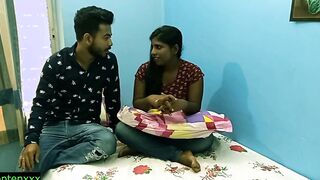 Desi eighteen sister and cousin brother Beauty sex at home!