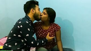 Desi eighteen sister and cousin brother Beauty sex at home!