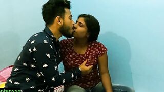 Desi eighteen sister and cousin brother Beauty sex at home!