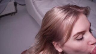 StepSister Rough Snatch Nailed Huge Cock and Cum inside mouth