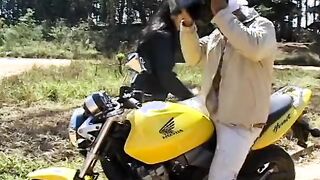 Goddess Hispanic gets her crazy hot booty fucked by swollen ebony dick
