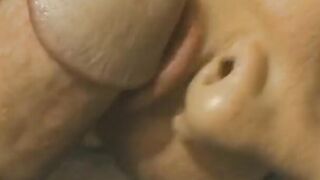Alluring Girl rocked by ebony and white dick