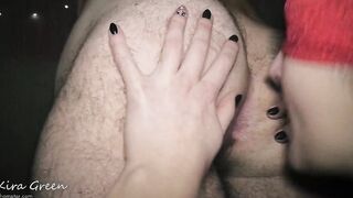 Bj and Anal Pleasure, licking and sucking off nuts, 3 way