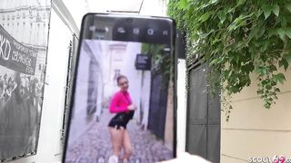 GERMAN SCOUT - SMALL 19 YEAR OLD SANDRA ZEE PICKUP AND HARD BANGED!