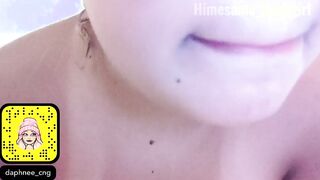 Chubby cunt with mouth mastuberting for daddy